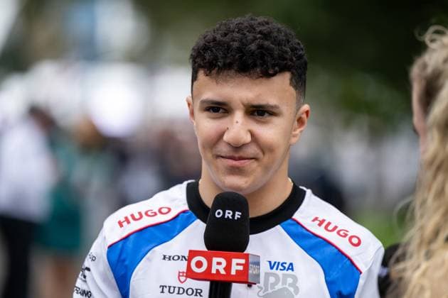 Isack Hadjar (Visa Cash App Racing Bulls F1 Team, 06), AUS, Formel 1 Weltmeisterschaft, Luis Vuitton Grand Prix von Australien, Albert Park Circuit Melbourne, Media Day, Saison 2025, 13.03.2025 AUS, Formel 1 Weltmeisterschaft, Luis Vuitton Grand Prix von Australien, Albert Park Circuit Melbourne, Media Day, Saison 2025, 13.03.2025 Melbourne Copyright: xEibner-Pressefoto Memmlerx EP_MMR
