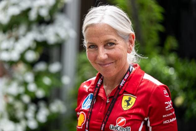 Angela Cullen (Scuderia Ferrari, Physiotherapeutin), AUS, Formel 1 Weltmeisterschaft, Luis Vuitton Grand Prix von Australien, Albert Park Circuit Melbourne, Media Day, Saison 2025, 13.03.2025 AUS, Formel 1 Weltmeisterschaft, Luis Vuitton Grand Prix von Australien, Albert Park Circuit Melbourne, Media Day, Saison 2025, 13.03.2025 Melbourne Copyright: xEibner-Pressefoto Memmlerx EP_MMR