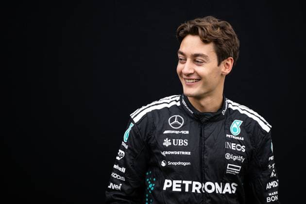 George Russell (Mercedes-AMG Petronas F1 Team, 63), AUS, Formel 1 Weltmeisterschaft, Luis Vuitton Grand Prix von Australien, Albert Park Circuit Melbourne, Media Day, Saison 2025, 13.03.2025 AUS, Formel 1 Weltmeisterschaft, Luis Vuitton Grand Prix von Australien, Albert Park Circuit Melbourne, Media Day, Saison 2025, 13.03.2025 Melbourne Copyright: xEibner-Pressefoto Memmlerx EP_MMR