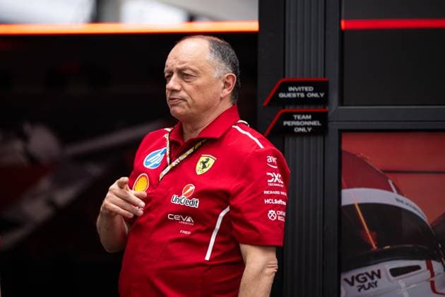 Frederic Vasseur (Scuderia Ferrari HP, Teamchef), AUS, Formel 1 Weltmeisterschaft, Luis Vuitton Grand Prix von Australien, Albert Park Circuit Melbourne, Media Day, Saison 2025, 13.03.2025 AUS, Formel 1 Weltmeisterschaft, Luis Vuitton Grand Prix von Australien, Albert Park Circuit Melbourne, Media Day, Saison 2025, 13.03.2025 Melbourne Copyright: xEibner-Pressefoto Memmlerx EP_MMR