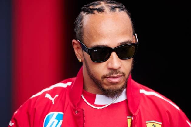 13.03.2025, xrarjax, Motorsport FIA Formel 1, Großer Preis von Australien 2025 v.l. Lewis Hamilton (Ferrari) Startnummer 44 (FIA REGULATIONS PROHIBIT ANY USE OF PHOTOGRAPHS as IMAGE SEQUENCES and or QUASI-VIDEO) Melbourne