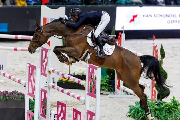 Bilder des Jahres 2025, Sport 03 März Sport Themen der Woche KW11 Sport Bilder des Tages s-HERTOGENBOSCH - The Dutch Masters 2025, s-HERTOGENBOSCH - The Dutch Masters 2025 ECKERMANN Katrin (GER), Iron Dames Dialou Blue PS CSI5* - against the clock 1m40 International Jumping Competition s-HERTOGENBOSCH, Brabanthallen 13. March 2025 - *** s HERTOGENBOSCH The Dutch Masters 2025, s HERTOGENBOSCH The Dutch Masters 2025 ECKERMANN Katrin GER , Iron Dames Dialou Blue PS CSI5 against the clock 1m40 International Jumping Competition s HERTOGENBOSCH, Brabanthallen 13 March 2025