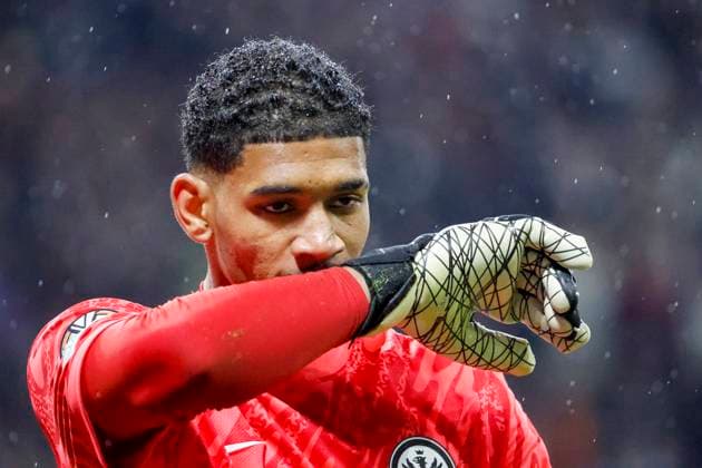 Kaua Santos (Eintracht Frankfurt, 40) , Fussball, UEFA Europa League, Achtelfinale, 2024 2025, Eintracht Frankfurt vs. Ajax Amsterdam, 13.03.2025, Frankfurt Stadion, Frankfurt am Main, Deutschland Frankfurt am Main Frankfurt Stadion Hessen Deutschland Copyright: xGrantxHubbsx