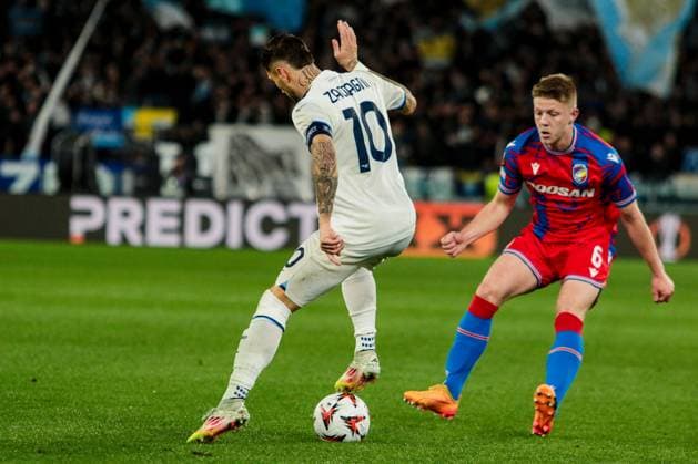 Mattia Zaccagni of SS LAZIO during Lazio vs Viktoria Plzen, Football Europa League match in Rome, Italy, March 13 2025  Copyright: xRaffaelexConti IPAxSportx xipa-agency.netx xx IPA_55305840 IPA_Agency_IPA55305840
