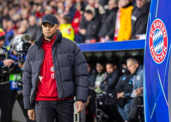 Leverkusen, Germany. 11th Mar 2025. Trainer Vincent Kompany (FCB) Bayer Leverkusen - FC Bayern München 11.03.2025