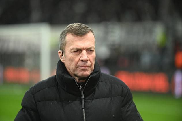 13.03.2025 Frankfurt am Main, Deutsche Bank Park UEFA Europa League 2024 2025 Eintracht Frankfurt - AFC Ajax Amsterdam Lothar Herbert Matthäus wieder als Experte im Einsatz DFL DFB REGULATIONS PROHIBIT ANY USE OF PHOTOGRAPHS AS IMAGE SEQUENCES AND OR QUASI-VIDEO.