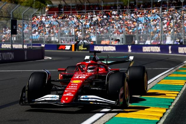 March 14, 2025: MELBOURNE, AUSTRALIA - MARCH 14: Charles Leclerc of Monaco drives the Scuderia Ferrari HP SF-25 during first practice in the 2025 Australian Grand Prix at Albert Park in Melbourne, Australia - ZUMAp121 20250314_zsp_p121_011 Copyright: xChrisxPutnamx