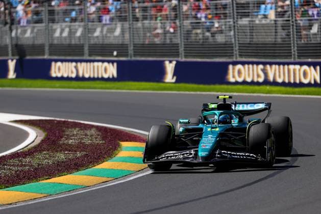 March 14, 2025: MELBOURNE, AUSTRALIA - MARCH 14: Fernando Alonso of Spain drives the Aston Martin Aramco F1 Team AMR25 during first practice in the 2025 Australian Grand Prix at Albert Park in Melbourne, Australia - ZUMAp121 20250314_zsp_p121_025 Copyright: xChrisxPutnamx