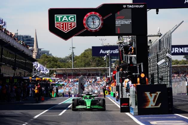 F1 - AUSTRALIAN GRAND PRIX 2025 27 HULKENBERG Nico (ger), Stake F1 Team Kick C45, action louis vuitton, tag heuer illustration during the Formula 1 Louis Vuitton Australian Grand Prix 2025, 1st round of the 2025 FIA Formula One World Championship, WM, Weltmeisterschaft from March 14 to 16, 2025 on the Albert Park Grand Prix Circuit, in Melbourne, Australia - MelbourneAustralia  Copyright: xANTONINxVINCENTx