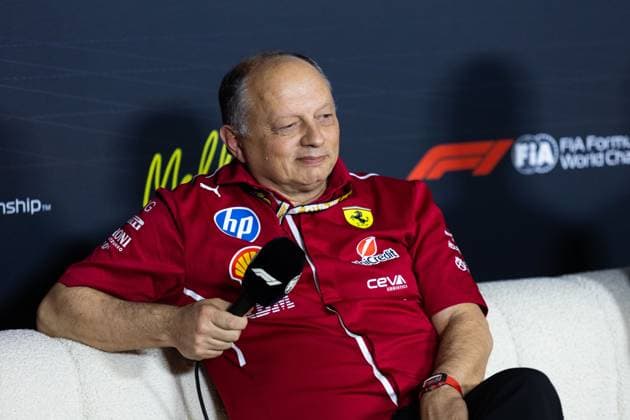 F1 - AUSTRALIAN GRAND PRIX 2025 VASSEUR FrÃ dÃ ric (fra), Team Principal & General Manager of the Scuderia Ferrari, portrait press conference, PK, Pressekonferenz during the Formula 1 Louis Vuitton Australian Grand Prix 2025, 1st round of the 2025 FIA Formula One World Championship, WM, Weltmeisterschaft from March 14 to 16, 2025 on the Albert Park Grand Prix Circuit, in Melbourne, Australia -  Copyright: xJoaoxFilipex