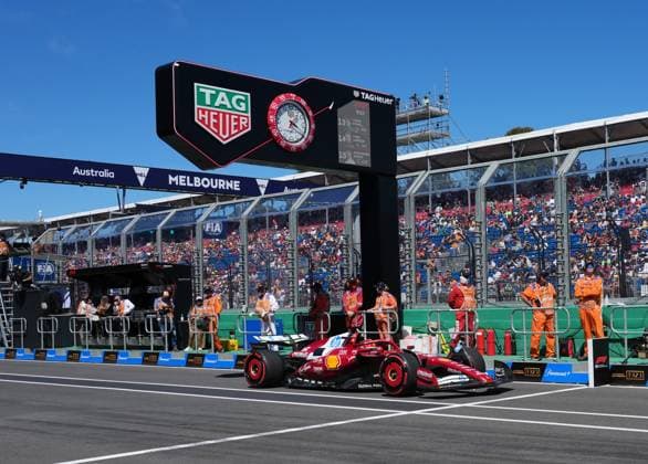 14.03.2025, Albert Park Circuit, Melbourne, FORMULA 1 LOUIS VUITTON AUSTRALIAN GRAND PRIX 2025 ,im Bild Charles Leclerc (MCO), Scuderia Ferrari HP (Photo by Hasan Bratic DeFodi Images)