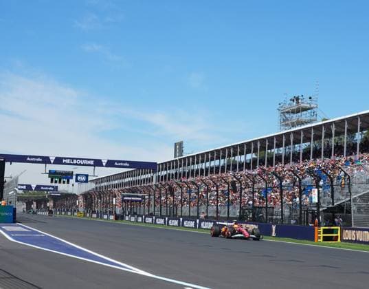 14.03.2025, Albert Park Circuit, Melbourne, FORMULA 1 LOUIS VUITTON AUSTRALIAN GRAND PRIX 2025 ,im Bild Lewis Hamilton (GBR), Scuderia Ferrari HP (Photo by Hasan Bratic DeFodi Images)