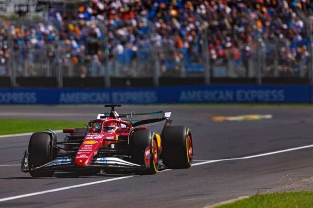 14th March 2025; Melbourne Grand Prix Circuit, Melbourne, Victoria, Australia; Australian Formula 1 Grand Prix; Free Practice Day; Number 16 Scuderia Ferrari driver Charles Leclerc during practice 1 at the Australian Formula One  ActionPlus12760236 StephenxBlackberry