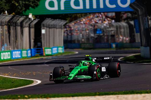 14th March 2025; Melbourne Grand Prix Circuit, Melbourne, Victoria, Australia; Australian Formula 1 Grand Prix; Free Practice Day; Number 5 Kick Sauber driver Gabriel Bortoleto during practice 1 at the Australian Formula One  ActionPlus12760293 StephenxBlackberry