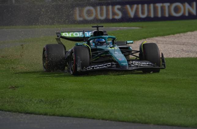 14.03.2025, Albert Park Circuit, Melbourne, FORMULA 1 LOUIS VUITTON AUSTRALIAN GRAND PRIX 2025 ,im Bild Lance Stroll (CAN), Aston Martin Aramco Cognizant Formula One Team (Photo by Hasan Bratic DeFodi Images)