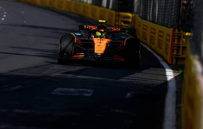 4 Lando Norris (GBR, McLaren F1 Team), F1 Grand Prix of Australia at Albert Park Grand Prix Circuit on March 14, 2025 in Melbourne, Australia. (Photo by HOCH ZWEI) Melbourne Australia