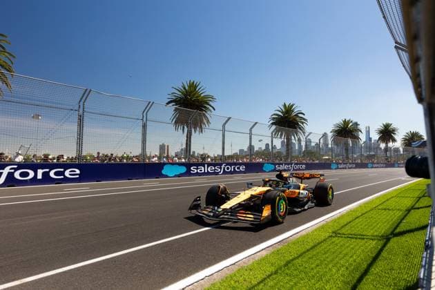 81 Oscar Piastri (AUS, McLaren F1 Team), F1 Grand Prix of Australia at Albert Park Grand Prix Circuit on March 14, 2025 in Melbourne, Australia. (Photo by HOCH ZWEI) Melbourne Australia