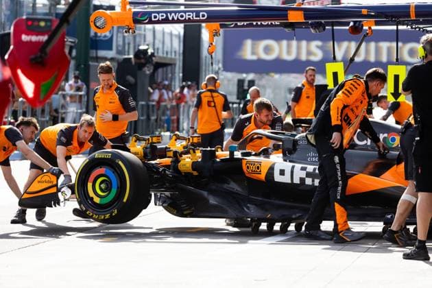 81 Oscar Piastri (AUS, McLaren F1 Team), F1 Grand Prix of Australia at Albert Park Grand Prix Circuit on March 14, 2025 in Melbourne, Australia. (Photo by HOCH ZWEI) Melbourne Australia