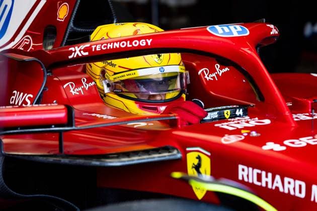 44 Lewis Hamilton (GBR, Scuderia Ferrari HP), F1 Grand Prix of Australia at Albert Park Grand Prix Circuit on March 14, 2025 in Melbourne, Australia. (Photo by HOCH ZWEI) Melbourne Australia