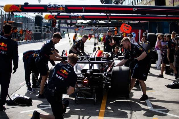 30 Liam Lawson (AUS, Oracle Red Bull Racing), F1 Grand Prix of Australia at Albert Park Grand Prix Circuit on March 14, 2025 in Melbourne, Australia. (Photo by HOCH ZWEI) Melbourne Australia