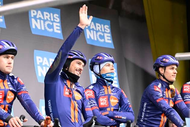 Paris - Nice 2025 - stage 6 BERRE L ETANG, FRANCE - MARCH 14 : Degenkolb John (GER) of Team Picnic Postnl during stage 6 of the 83th edition of the Paris - Nice cycling race, a stage of 209,8km with start in Saint-Julien-en-Saint-Alban and finish in Berre L Etang on March 14, 2025 in Berre L Etang, France, 14 03 2025 ( Motordriver Kenny Verfaillie - Berre L Etang France  Copyright: xNicoxVereeckenx