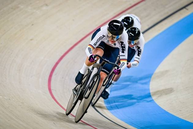 FRIEDRICH Lea Sophie, GRABOSCH Pauline Sophie, SCHNEIDER Clara Women s Team Sprint UCI Track cycling, Rad, Radsport, Bahnrad, Bahn Nations Cup 2025 FRIEDRICH Lea Sophie, GRABOSCH Pauline Sophie, SCHNEIDER Clara Women s Team Sprint Deutschland UCI Track Cycling Nations Cup 2025 (UCI Bahnradsport-Nationencup 2025) vom 14. bis 16. März im Konya Velodrom (Konya Olimpik Bisiklet Veledromu) in der Türkei.