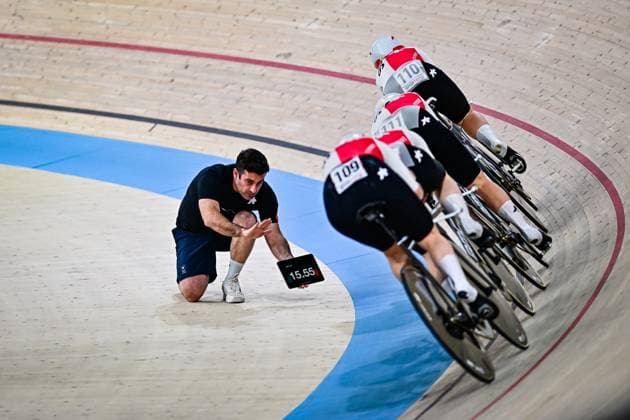 SEITZ Aline, ANDRES Michelle, BURI Fabienne, LIEHNER Annika Schweiz Women s Team Pursuit UCI Track cycling, Rad, Radsport, Bahnrad, Bahn Nations Cup 2025 SEITZ Aline, ANDRES Michelle, BURI Fabienne, LIEHNER Annika Schweiz Women s Team Pursuit UCI Track Cycling Nations Cup 2025 (UCI Bahnradsport-Nationencup 2025) vom 14. bis 16. März im Konya Velodrom (Konya Olimpik Bisiklet Veledromu) in der Türkei.