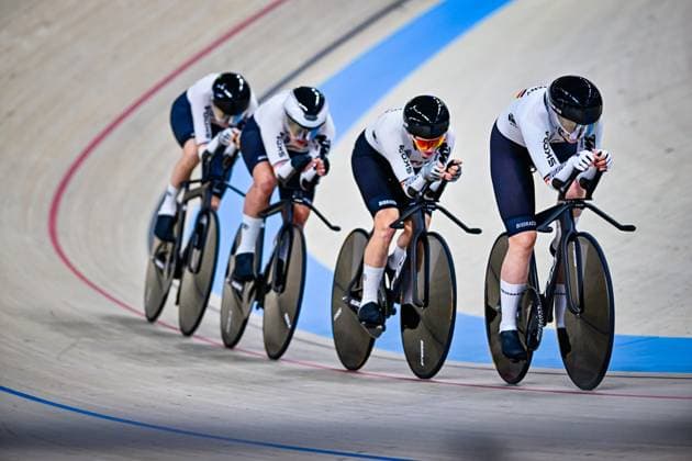 Sport Themen der Woche KW11 Sport Bilder des Tages BRAUTIGAM Messane, BRAUSSE Franziska, KLEIN Lisa, SUSSEMILCH Laura Women s Team Pursuit UCI Track cycling, Rad, Radsport, Bahnrad, Bahn Nations Cup 2025 BRAUTIGAM Messane, BRAUSSE Franziska, KLEIN Lisa, SUSSEMILCH Laura Women s Team Pursuit UCI Track Cycling Nations Cup 2025 (UCI Bahnradsport-Nationencup 2025) vom 14. bis 16. März im Konya Velodrom (Konya Olimpik Bisiklet Veledromu) in der Türkei. *** BRAUTIGAM Messane, BRAUSSE Franziska, KLEIN Lisa, SUSSEMILCH Laura Women s Team Pursuit UCI Track Cycling Nations Cup 2025 BRAUTIGAM Messane, BRAUSSE Franziska, KLEIN Lisa, SUSSEMILCH Laura Women s Team Pursuit UCI Track Cycling Nations Cup 2025 UCI Track Cycling Nations Cup 2025 from March 14 to 16 at the Konya Velodrom Konya Olimpik Bisiklet Veledromu in Turkey