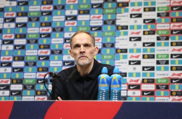 Bilder des Jahres 2025, Sport 03 März Sport Themen der Woche KW11 Sport Bilder des Tages England Head Coach Thomas Tuchel press conference, PK, Pressekonferenz London, UK - 14 Mar 2025 New England Head Coach Thomas Tuchel speaks to the media ahead of his first game as England Head Coach at Wembley Stadium, London on 14 March 2025 ( London Wembley Stadium London England Copyright: xJoshxSmith PPAUKx PPA-173371