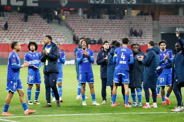 OGC Nice v AJ Auxerre - Ligue 1 McDonald s 2024 2025 03 Gabriel OSHO (aja) during the Ligue 1 MacDonald s match between Nice and Auxerre at Allianz Riviera on March 14, 2025 in Nice, France. Nice France  Copyright: xFEPx 776296010