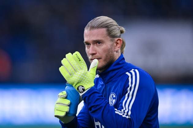 14.03.2025, Fussball, 2. Bundesliga, 26. Spieltag Saison 2024 2025, FC Schalke 04 - Hannover 96, Torwart Loris Karius(FC Schalke 04) xRHR-FOTO TKx