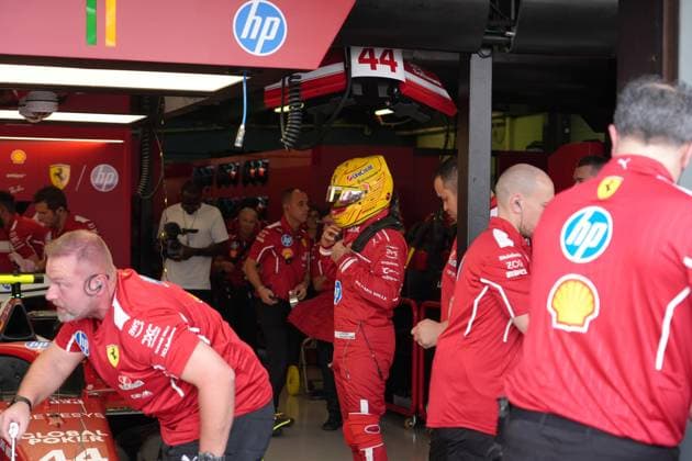 FORMULA 1 LOUIS VUITTON AUSTRALIAN GRAND PRIX 2025 15.03.2025, Albert Park Circuit, Melbourne, FORMULA 1 LOUIS VUITTON AUSTRALIAN GRAND PRIX 2025 ,im Bild Lewis Hamilton (GBR), Scuderia Ferrari HP