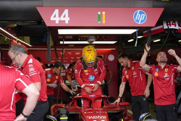 FORMULA 1 LOUIS VUITTON AUSTRALIAN GRAND PRIX 2025 15.03.2025, Albert Park Circuit, Melbourne, FORMULA 1 LOUIS VUITTON AUSTRALIAN GRAND PRIX 2025 ,im Bild Lewis Hamilton (GBR), Scuderia Ferrari HP