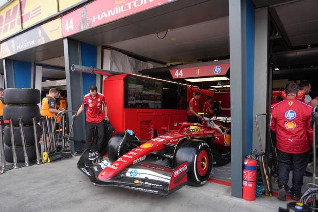 FORMULA 1 LOUIS VUITTON AUSTRALIAN GRAND PRIX 2025 15.03.2025, Albert Park Circuit, Melbourne, FORMULA 1 LOUIS VUITTON AUSTRALIAN GRAND PRIX 2025 ,im Bild Lewis Hamilton (GBR), Scuderia Ferrari HP