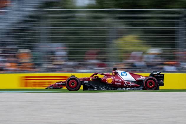 Charles Leclerc (Scuderia Ferrari HP, 16) im SF-25, AUS, Formel 1 Weltmeisterschaft, Luis Vuitton Grand Prix von Australien, Albert Park Circuit Melbourne, Qualifying Day, Saison 2025, 15.03.2025 AUS, Formel 1 Weltmeisterschaft, Luis Vuitton Grand Prix von Australien, Albert Park Circuit Melbourne, Qualifying Day, Saison 2025, 15.03.2025 Melbourne Copyright: xEibner-Pressefoto Memmlerx EP_MMR