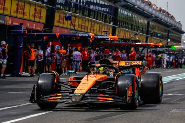 81 Oscar Piastri (AUS, McLaren F1 Team), F1 Grand Prix of Australia at Albert Park Grand Prix Circuit on March 15, 2025 in Melbourne, Australia. (Photo by HOCH ZWEI) Melbourne Australia