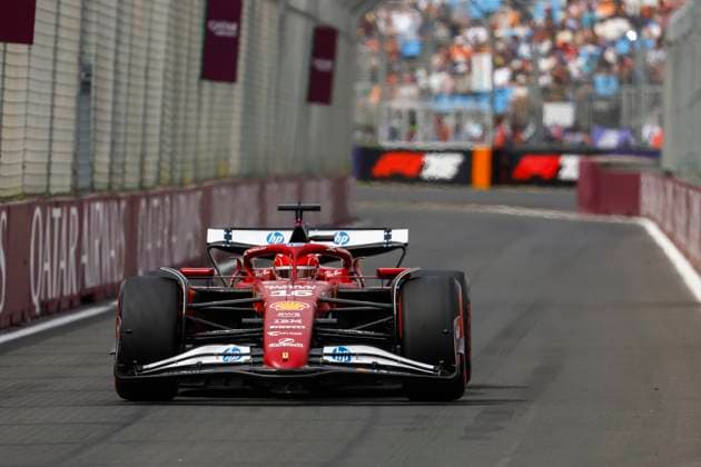 16 Charles Leclerc (MCO, Scuderia Ferrari HP), F1 Grand Prix of Australia at Albert Park Grand Prix Circuit on March 15, 2025 in Melbourne, Australia. (Photo by HOCH ZWEI) Melbourne Australia