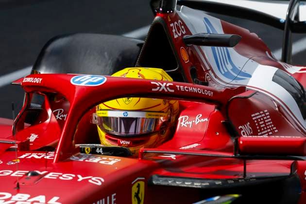 44 Lewis Hamilton (GBR, Scuderia Ferrari HP), F1 Grand Prix of Australia at Albert Park Grand Prix Circuit on March 15, 2025 in Melbourne, Australia. (Photo by HOCH ZWEI) Melbourne Australia