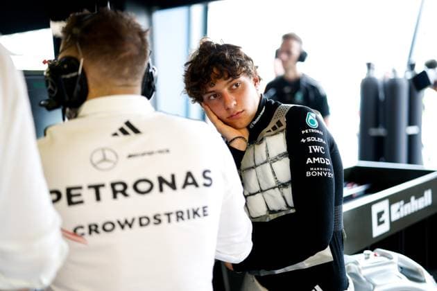 12 Andrea Kimi Antonelli (ITA, Mercedes-AMG Petronas F1 Team), F1 Grand Prix of Australia at Albert Park Grand Prix Circuit on March 15, 2025 in Melbourne, Australia. (Photo by HOCH ZWEI) Melbourne Australia