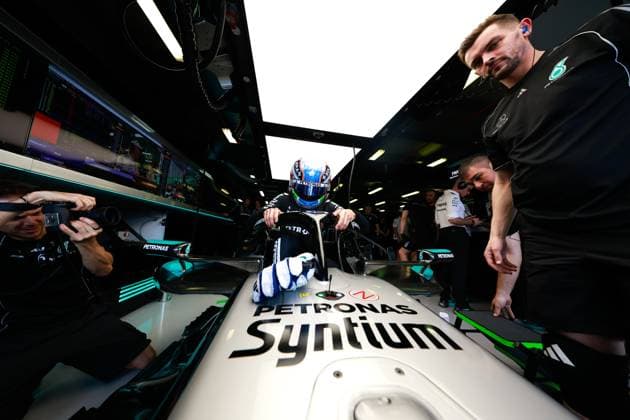 12 Andrea Kimi Antonelli (ITA, Mercedes-AMG Petronas F1 Team), F1 Grand Prix of Australia at Albert Park Grand Prix Circuit on March 15, 2025 in Melbourne, Australia. (Photo by HOCH ZWEI) Melbourne Australia