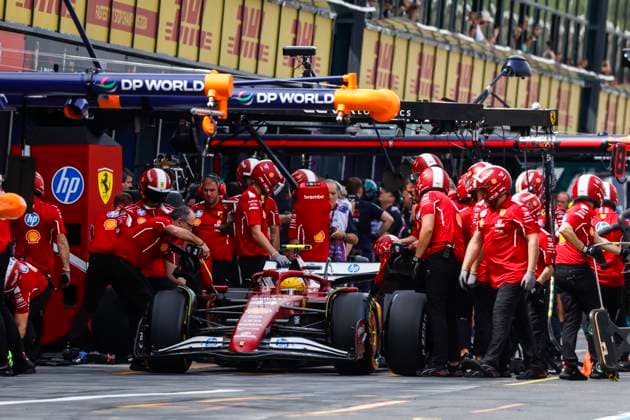 44 Lewis Hamilton (GBR, Scuderia Ferrari HP), F1 Grand Prix of Australia at Albert Park Grand Prix Circuit on March 15, 2025 in Melbourne, Australia. (Photo by HOCH ZWEI) Melbourne Australia