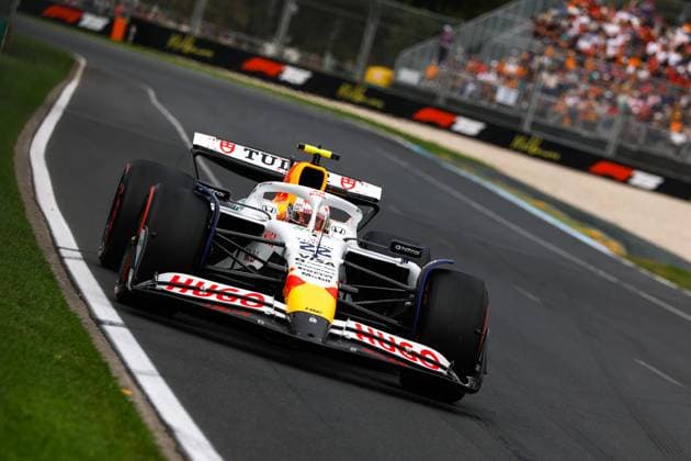 22 Yuki Tsunoda (JPN, Visa Cash App Racing Bulls F1 Team), F1 Grand Prix of Australia at Albert Park Grand Prix Circuit on March 15, 2025 in Melbourne, Australia. (Photo by HOCH ZWEI) Melbourne Australia