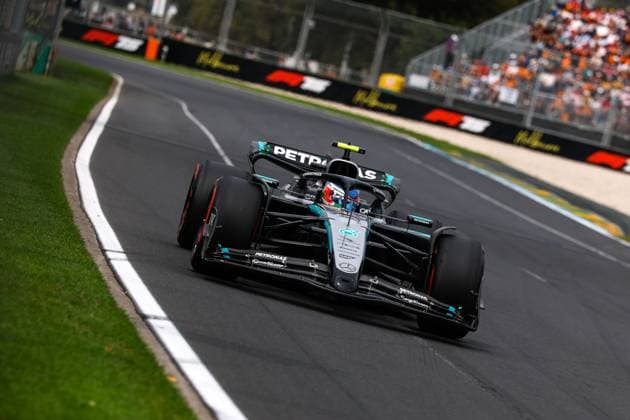12 Andrea Kimi Antonelli (ITA, Mercedes-AMG Petronas F1 Team), F1 Grand Prix of Australia at Albert Park Grand Prix Circuit on March 15, 2025 in Melbourne, Australia. (Photo by HOCH ZWEI) Melbourne Australia