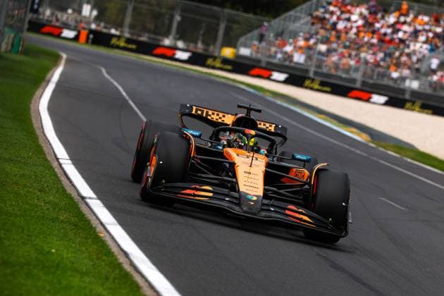 81 Oscar Piastri (AUS, McLaren F1 Team), F1 Grand Prix of Australia at Albert Park Grand Prix Circuit on March 15, 2025 in Melbourne, Australia. (Photo by HOCH ZWEI) Melbourne Australia