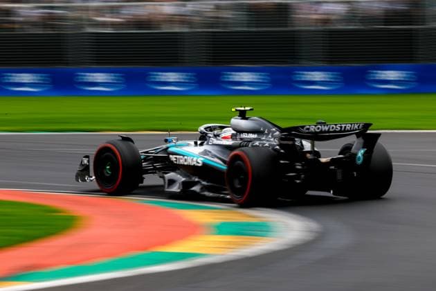 12 Andrea Kimi Antonelli (ITA, Mercedes-AMG Petronas F1 Team), F1 Grand Prix of Australia at Albert Park Grand Prix Circuit on March 15, 2025 in Melbourne, Australia. (Photo by HOCH ZWEI) Melbourne Australia