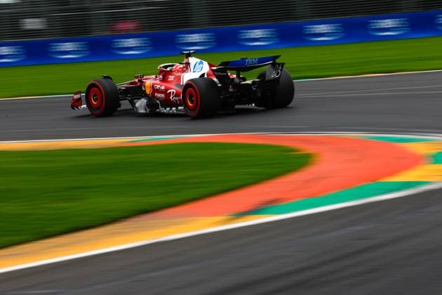16 Charles Leclerc (MCO, Scuderia Ferrari HP), F1 Grand Prix of Australia at Albert Park Grand Prix Circuit on March 15, 2025 in Melbourne, Australia. (Photo by HOCH ZWEI) Melbourne Australia