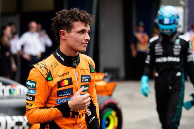 F1 - AUSTRALIAN GRAND PRIX 2025 NORRIS Lando (gbr), McLaren F1 Team MCL39, portrait during the Formula 1 Louis Vuitton Australian Grand Prix 2025, 1st round of the 2025 FIA Formula One World Championship, WM, Weltmeisterschaft from March 14 to 16, 2025 on the Albert Park Grand Prix Circuit, in Melbourne, Australia -  Copyright: xJoaoxFilipex