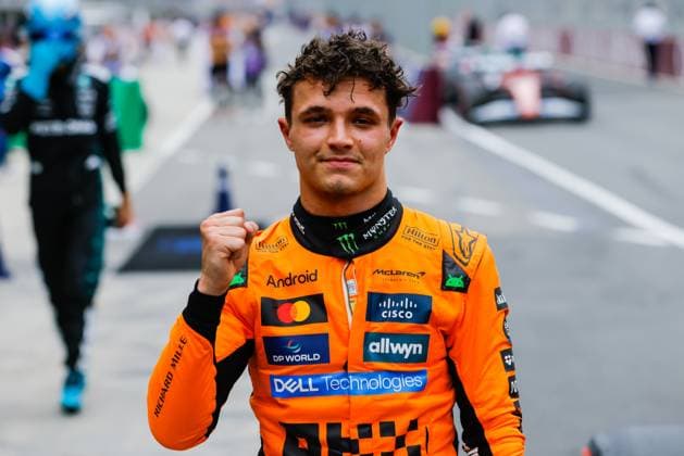 March 15, 2025: MELBOURNE, AUSTRALIA - MARCH 15: Lando Norris of Great Britain drives the McLaren Formula 1 Team MCL39 and gets pole position in qualifying at Albert Park in Melbourne, Australia - ZUMAp121 20250315_zsp_p121_042 Copyright: xChrisxPutnamx