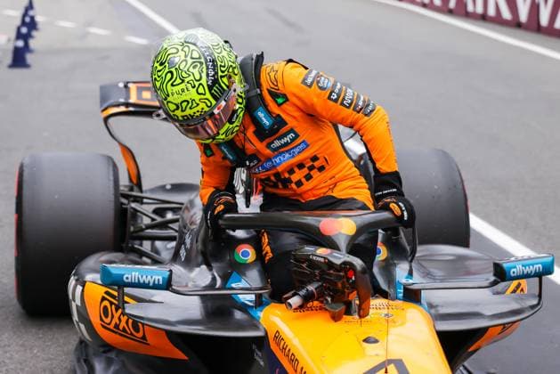 March 15, 2025: MELBOURNE, AUSTRALIA - MARCH 15: Lando Norris of Great Britain drives the McLaren Formula 1 Team MCL39 and gets pole position in qualifying at Albert Park in Melbourne, Australia - ZUMAp121 20250315_zsp_p121_048 Copyright: xChrisxPutnamx
