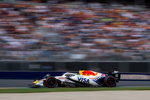 Isack Hadjar (Visa Cash App Racing Bulls F1 Team, 06) im VCARB 02, AUS, Formel 1 Weltmeisterschaft, Luis Vuitton Grand Prix von Australien, Albert Park Circuit Melbourne, Qualifying, Saison 2025, 15.03.2025 AUS, Formel 1 Weltmeisterschaft, Luis Vuitton Grand Prix von Australien, Albert Park Circuit Melbourne, Qualifying Day, Saison 2025, 15.03.2025 Melbourne Copyright: xEibner-Pressefoto Memmlerx EP_MMR